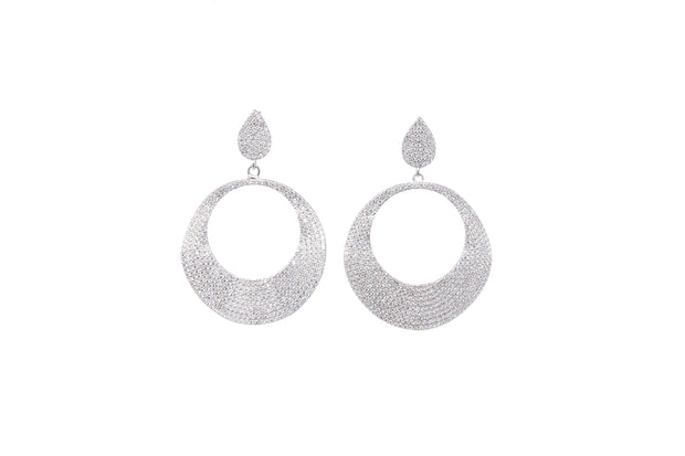 Disc Statement Earrings - Glamour Manor