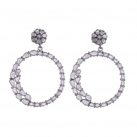 Sliced Diamond Earrings - Glamour Manor