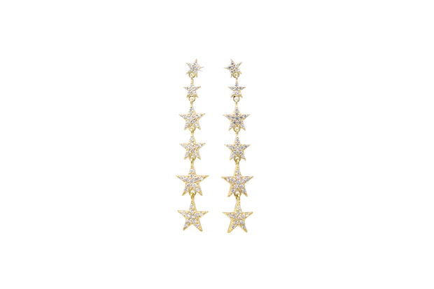 Star Drop Earrings - Glamour Manor