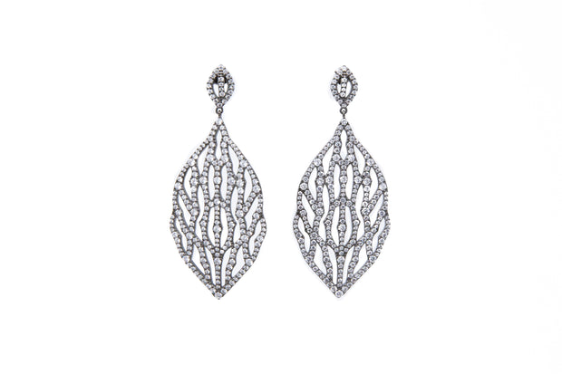 Large Dangling Statement Earrings - Glamour Manor