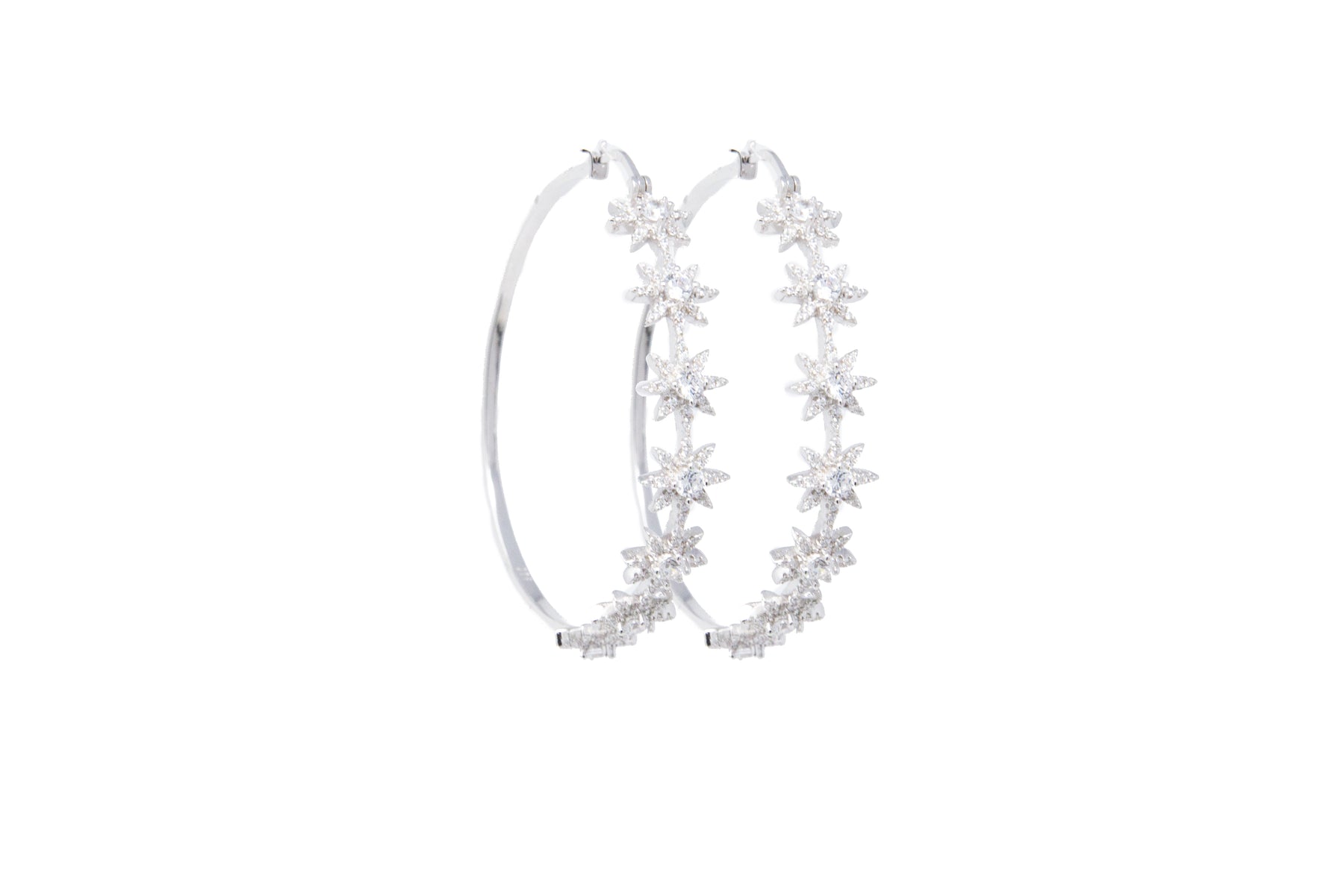 Starburst Hoop earrings – Fabula Jewels