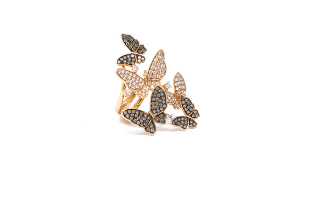 Butterfly Cluster Ring - Glamour Manor