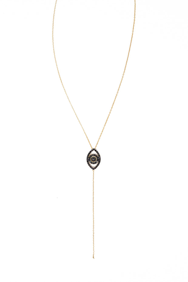 Evil Eye Drop Necklace - Glamour Manor