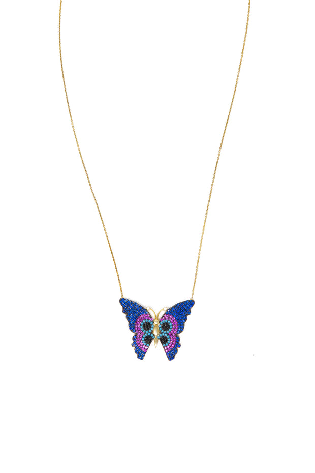 Butterfly Necklace - Glamour Manor